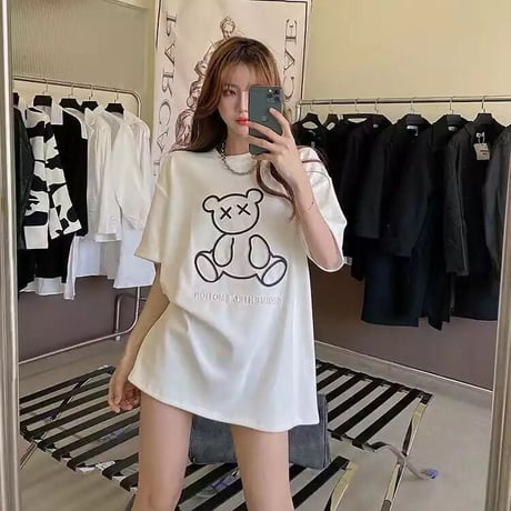 バッドベアー オーバーTシャツ 2色展開
