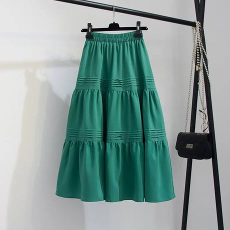 シックフレア カラースカート 3色展開