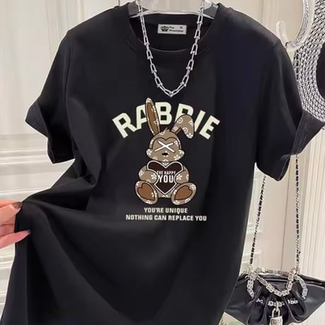 RABBIEオーバーTシャツ 7色展開