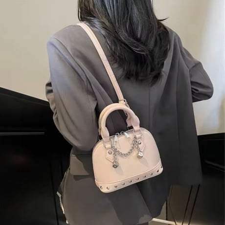ダイスチェーンpuレザーバッグ 5色展開