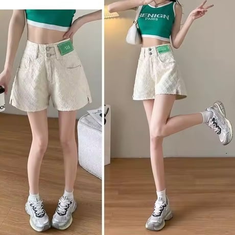 グリーンタグショートパンツ