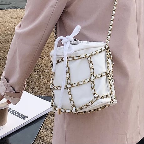 チェーンマッチ パースバッグ 2色展開