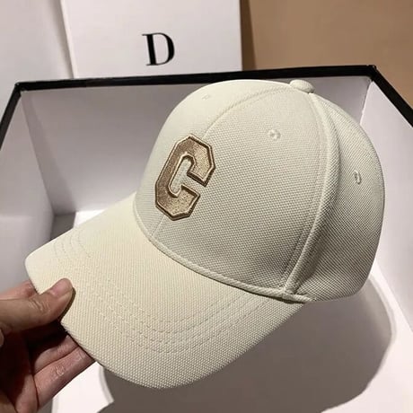 Cワッペン カジュアルキャップ 5色展開