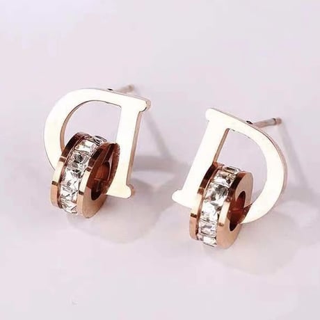 Dサークルジュエリー ピアス
