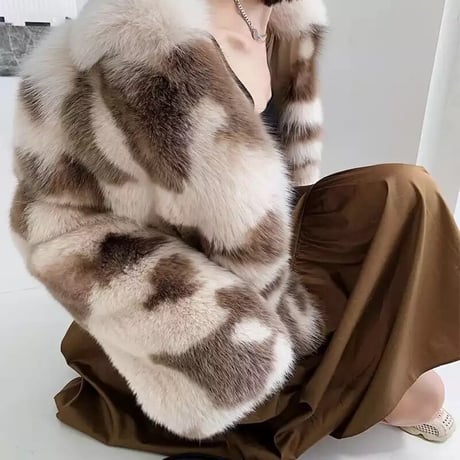 ロシアンデザイン ファーコート