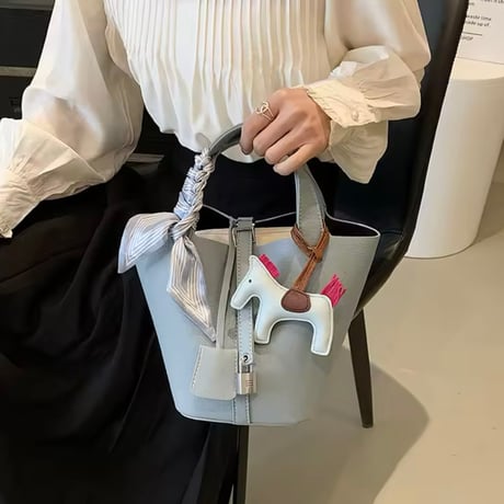 ホーススカーフレザーバッグ 5色展開