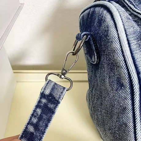 ウォッシュデニムバッグ 2色展開