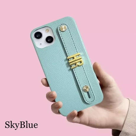 【文字入れ】カスタムレザー iPhoneケース 9色展開