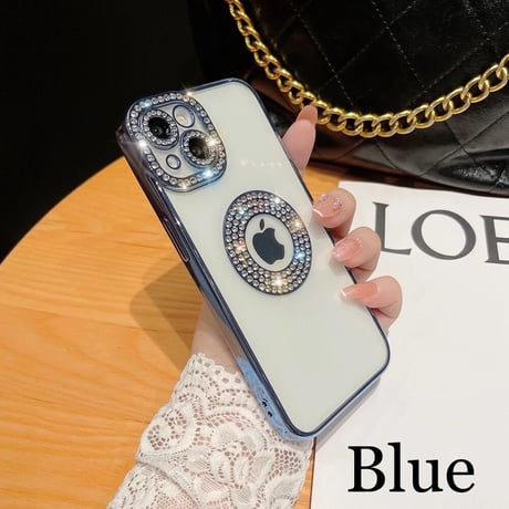 クリスタルストーン シリコンiPhoneケース 6色展開