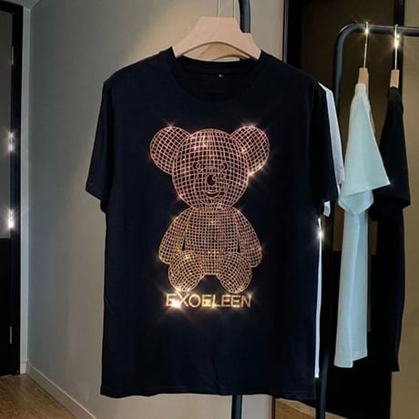 ブロックベアーストーンTシャツ 2色展開