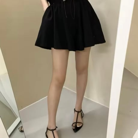 バックリボントップスパンツセット 2色展開