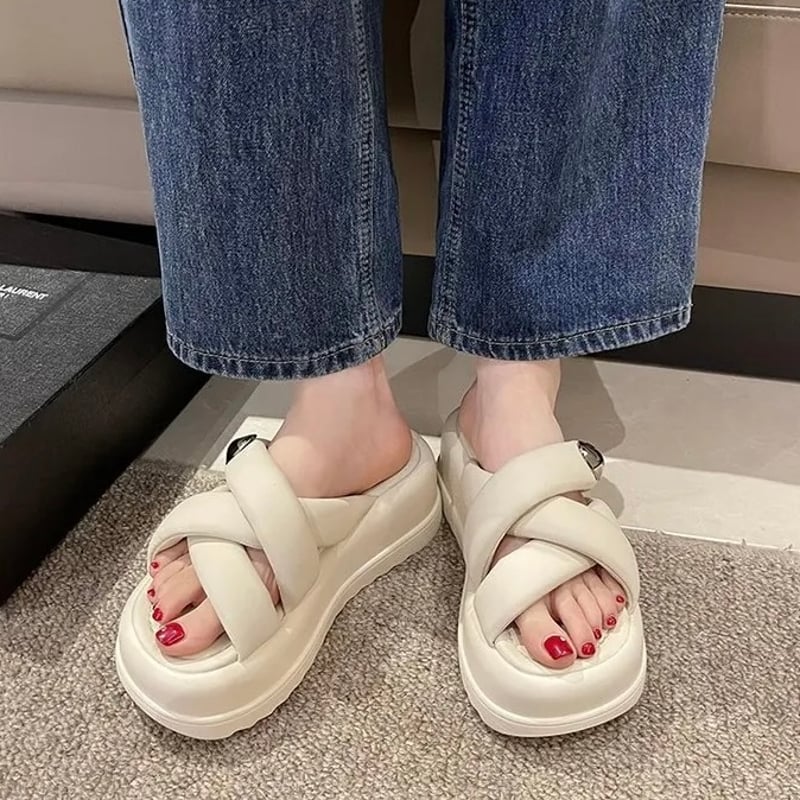 シルバーハート クッションサンダル 3色展開 | Selectshop.Joie
