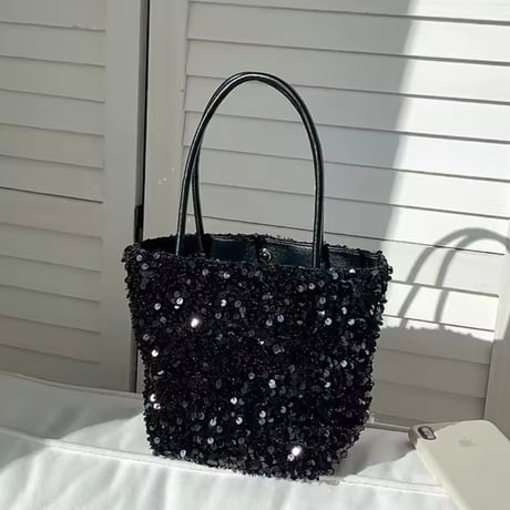 2wayスパンコールバッグ 4色展開