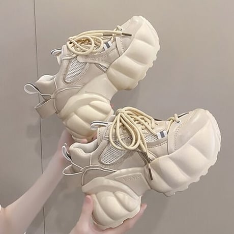ハイソール メッシュスニーカー 2色展開