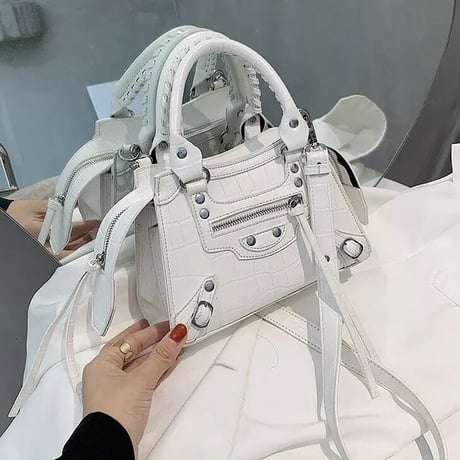 PUレザー タッセル2wayバッグ 3色展開