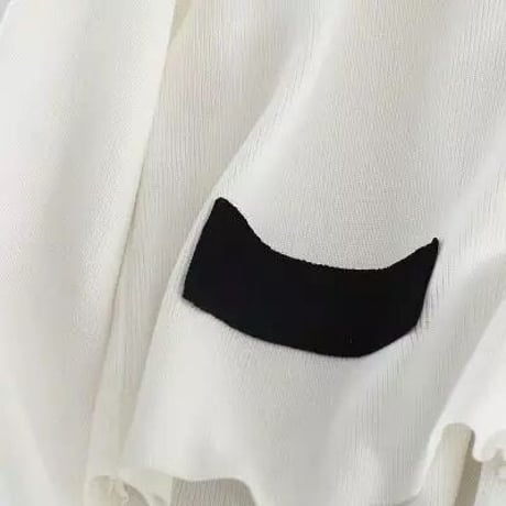 モノクロバイカラー セットアップ 2色展開