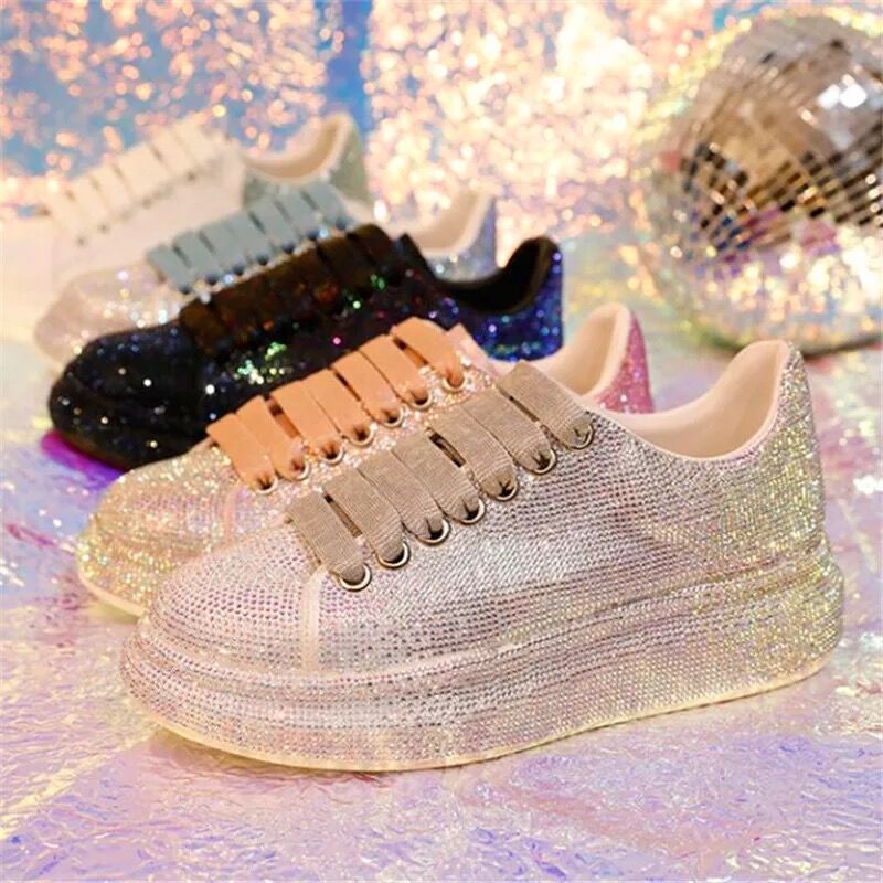 ラインストーン スニーカー 4色展開 | Selectshop.Joie ラインストーン スニーカー 4色展開 | Selectshop.Joie