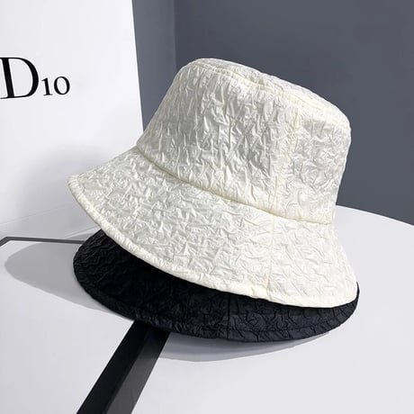 シルクシフォン バケットハット 4色展開