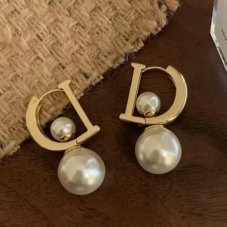 3way Dパールピアス