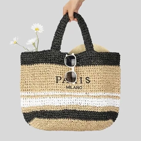 【Beigh即納】レターストローバッグ 4色展開