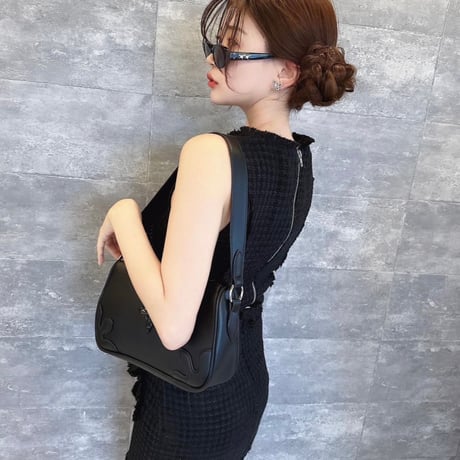 フレンチブラックツイード セットアップ