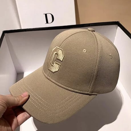 Cワッペン カジュアルキャップ 5色展開