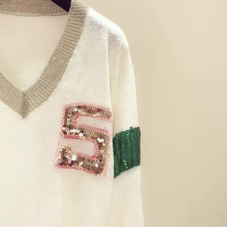 ナンバースパンコール ニット 2色展開