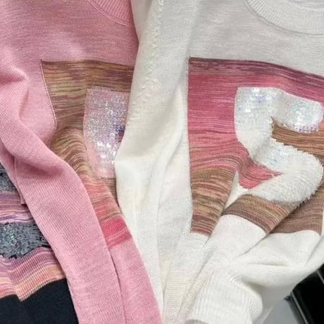 スパンコールファイブトップス 4色展開