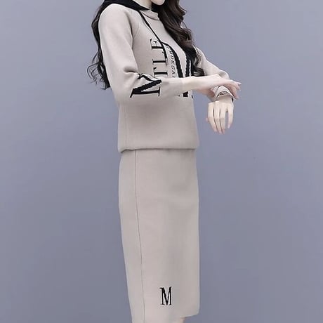 フーディ ロゴニットセットアップ 2色展開