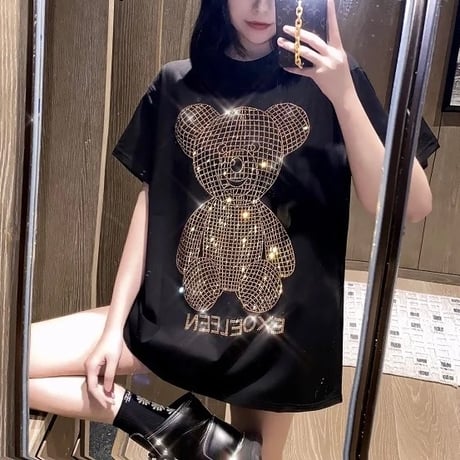 ブロックベアーストーンTシャツ 2色展開
