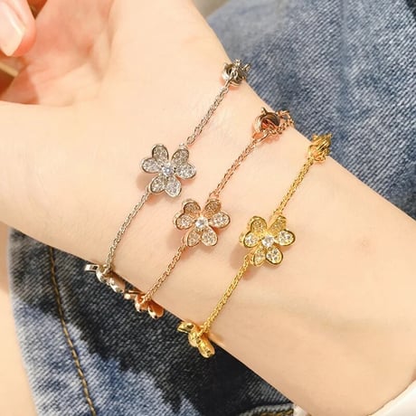 クローバー ブレスレット 3色展開