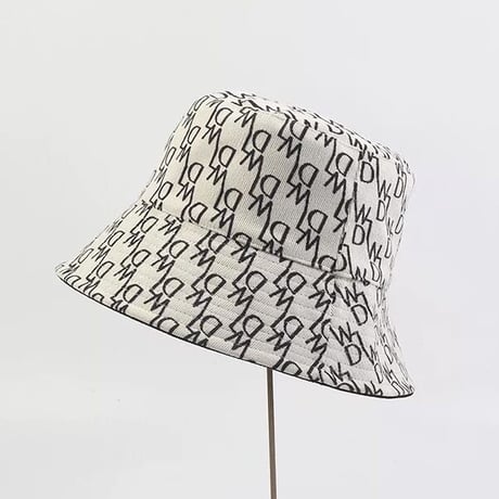 アルファベット バケットハット 3色展開