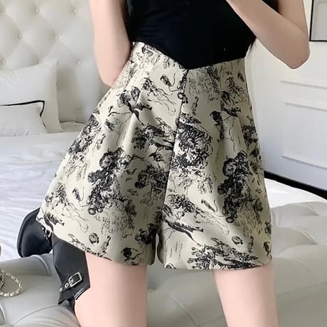 シック ハイウエストパンツ 2色展開