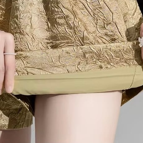 ジャガードハイウエストパンツ 3色展開