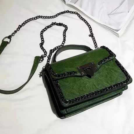 レトロチェーンバッグ 6色展開