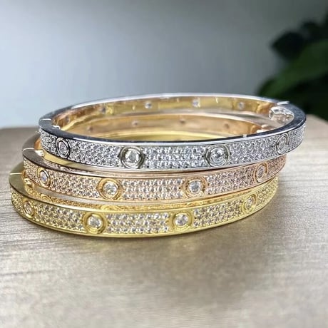 ジルコニアクラシック バングル 3色展開
