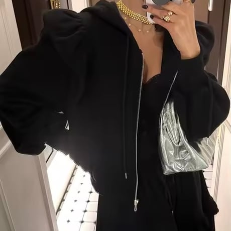 フリルスウェットセットアップ 2色展開