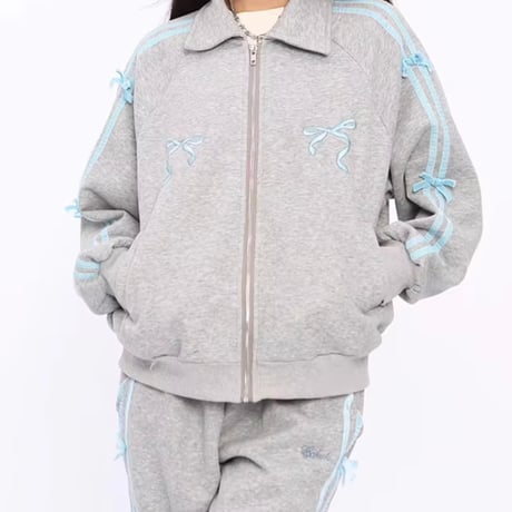 リボンラインセットアップパンツ 3色展開