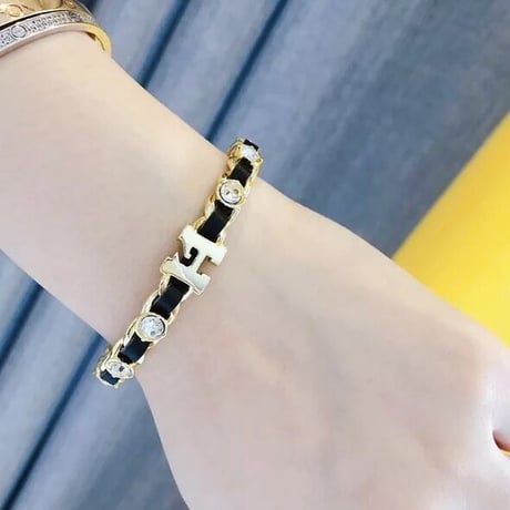 ゴールドモチーフ ブレスレット 3種展開
