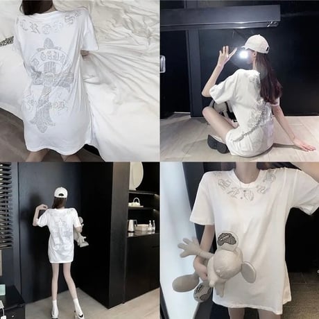 ビッグクロスストーンTシャツ 2色展開