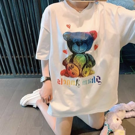 レインボーベアー Tシャツ 2色展開