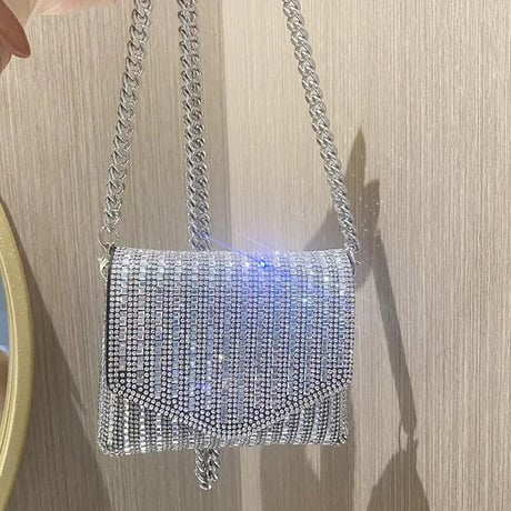シルバーストーン チェーンバッグ 2サイズ展開