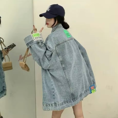 グリーンタグデニムジャケット