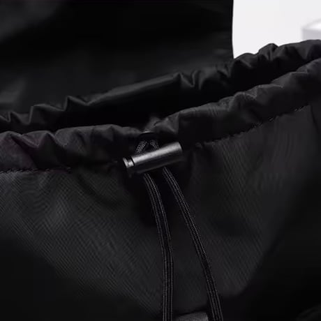 ブラックリボンリュックサック