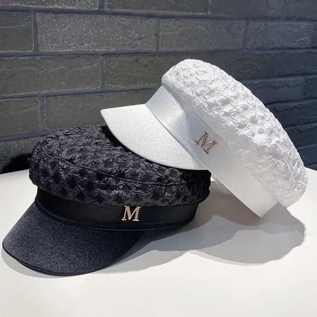 ストーンロゴ ワッフルキャスケット 3色展開