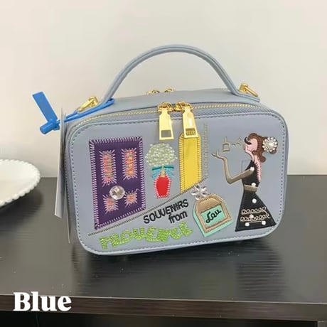 イタリアンキャンディジッパーバッグ 7色展開