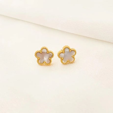 フラワー ゴールドアラウンドアクセサリーセット 4色展開