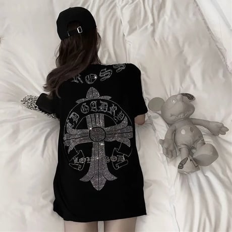 ビッグクロスストーンTシャツ 2色展開