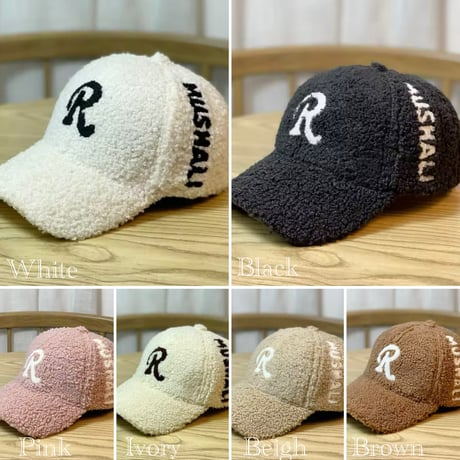 イミテーションボアキャップ 6色展開
