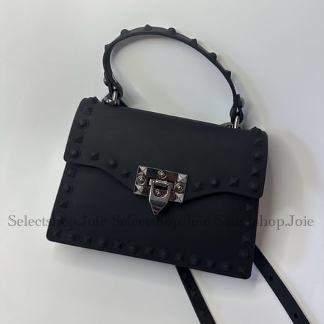2way スタッズ ジェリーバッグ 5色展開